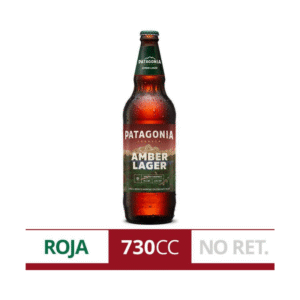 CERVEZA PATAGONIA AMBER LAGER 750 ML