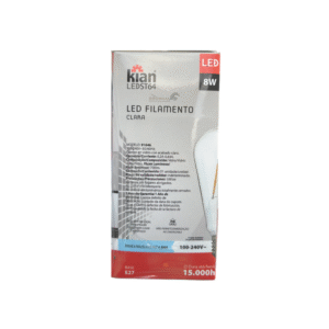 LED FILAMENTO 8W E27 ST64 CLARA