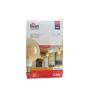 LAMP FILAMENTO 4W E27 G95 CALIDA