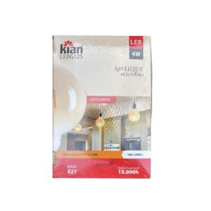 LAMP FILAMENTO 4W E27 G125 CALIDA