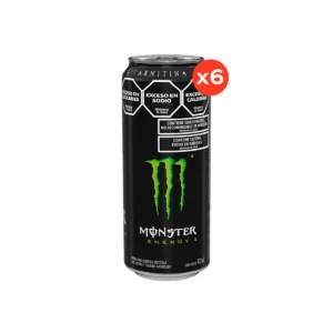 ENERGIZANTE MONSTER NEGRO X6U