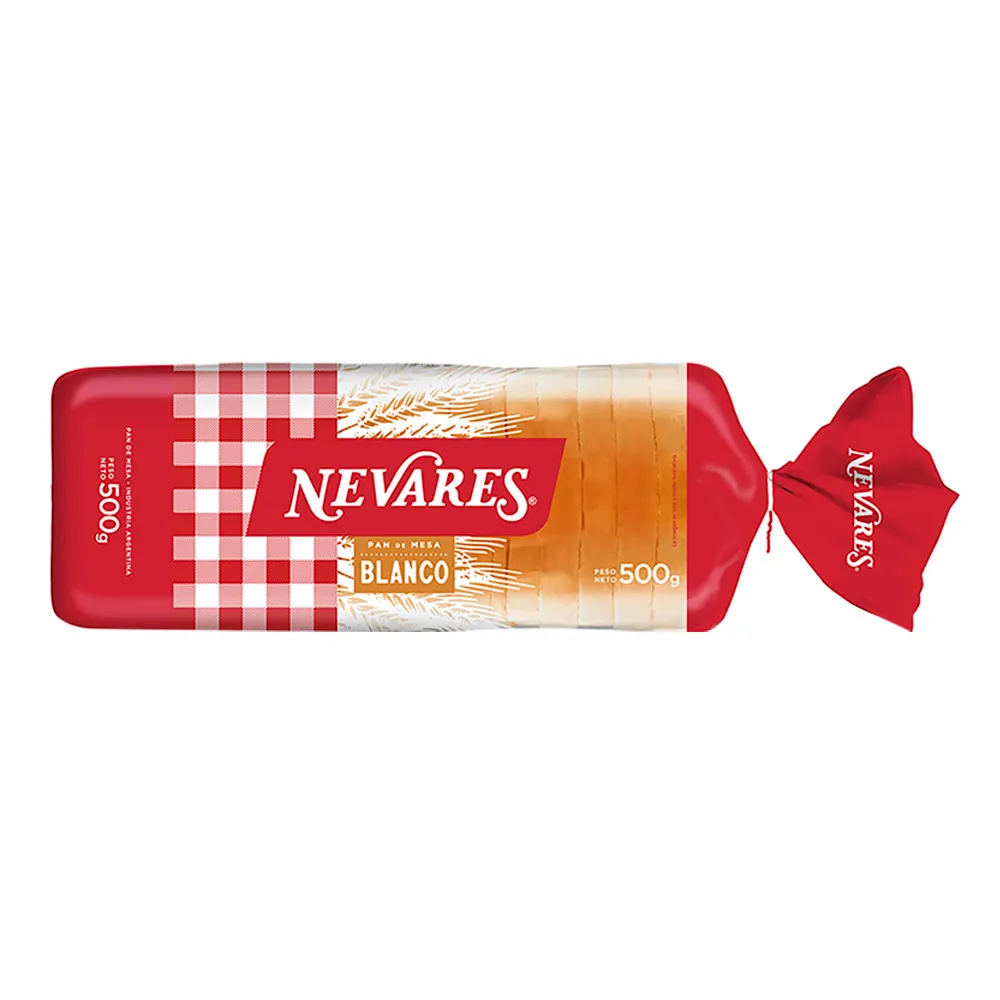 PAN LACTAL NEVARES BLANCO 500G