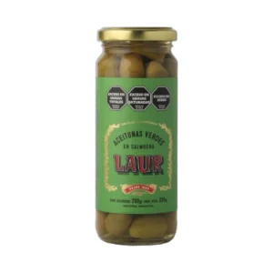 ACEITUNAS VERDES GRANDES  LAUR  200G